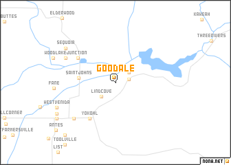 map of Goodale