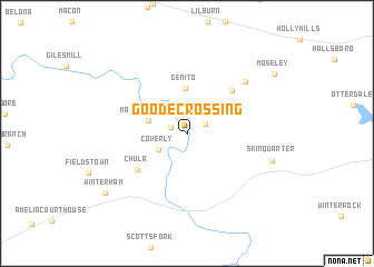 map of Goode Crossing