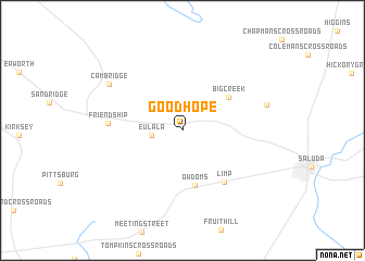 map of Good Hope