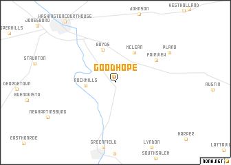 map of Good Hope