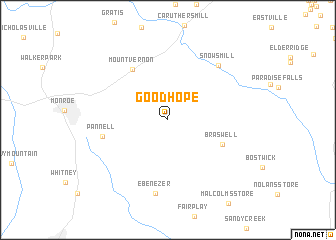 map of Good Hope