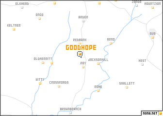 map of Goodhope
