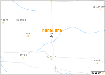 map of Goodland