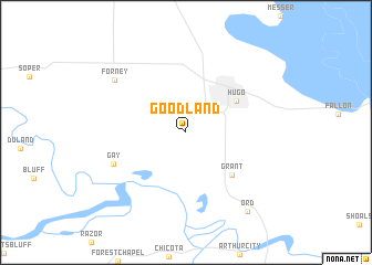 map of Goodland