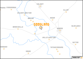 map of Goodland