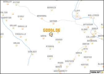 map of Goodloe