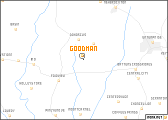 map of Goodman