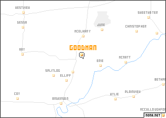 map of Goodman