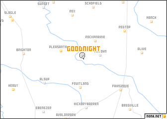 map of Goodnight
