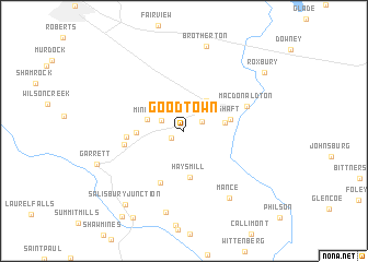 map of Goodtown