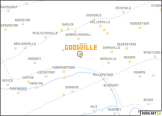 map of Goodville