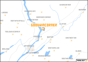 map of Goodwin Corner