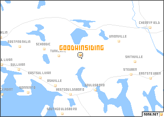 map of Goodwin Siding