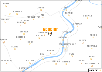 map of Goodwin