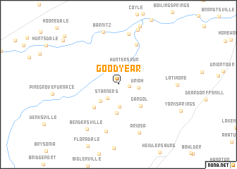 map of Goodyear