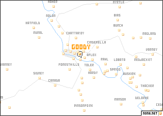 map of Goody