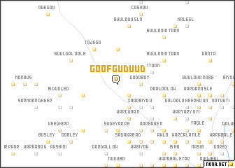 map of Goof Guduud