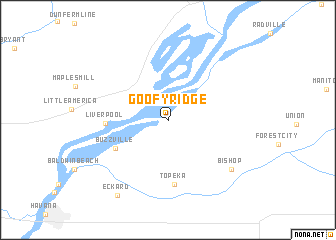 map of Goofy Ridge