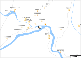 map of Goonda
