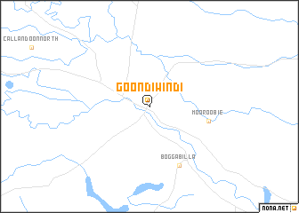 map of Goondiwindi