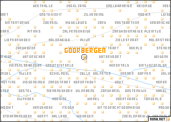 map of Goorbergen