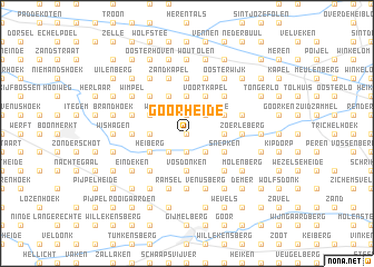 map of Goorheide