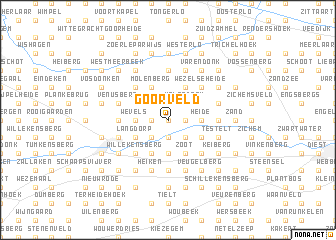 map of Goorveld