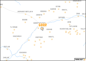 map of Goor