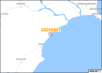 map of Goose Bay