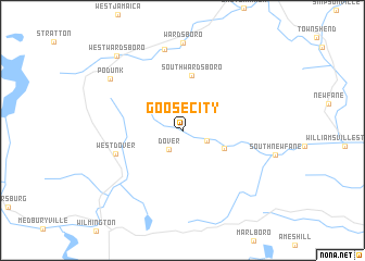 map of Goose City