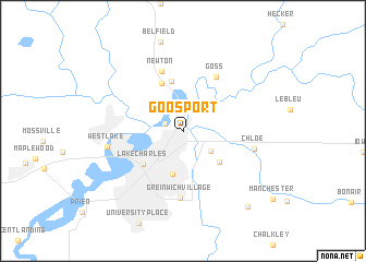 map of Goosport