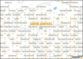 map of Gopāl Dārikel