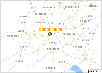 map of Gopālniwās