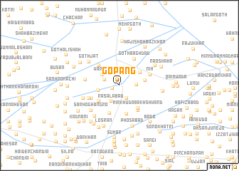 map of Gopāng