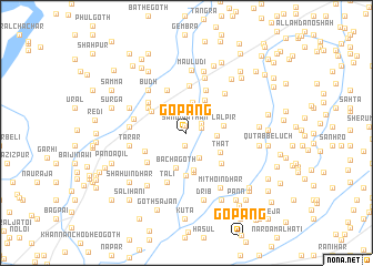 map of Gopang