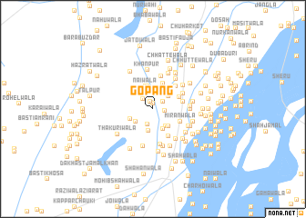 map of Gopāng