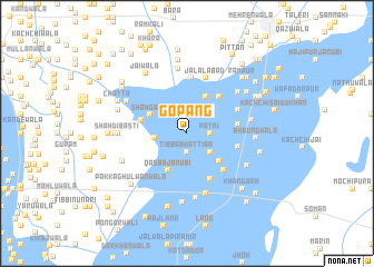 map of Gopāng