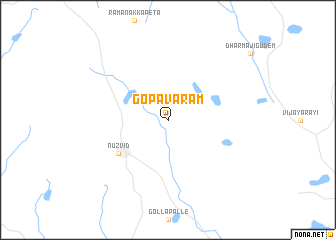 map of Gopavaram
