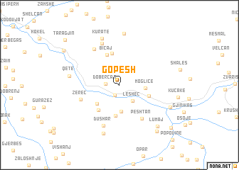 map of Gopesh