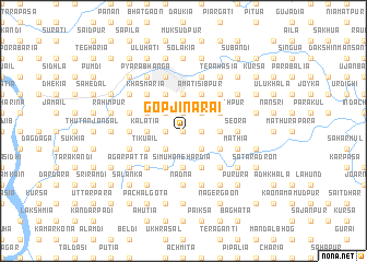 map of Gop Jinārāi