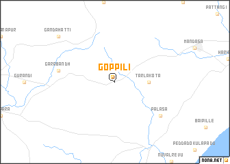 map of Goppili