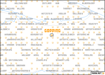 map of Gopping