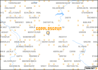 map of Gopplasgrün