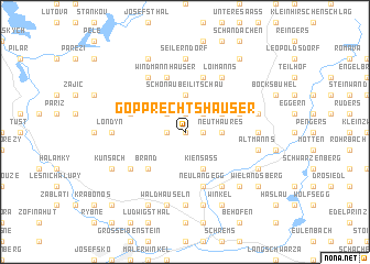 map of Gopprechtshäuser