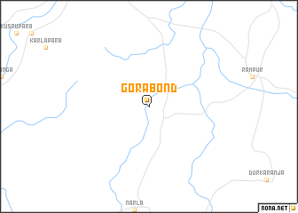 map of Gorabond