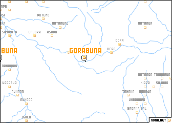 map of Gorabuna