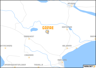 map of Gorae
