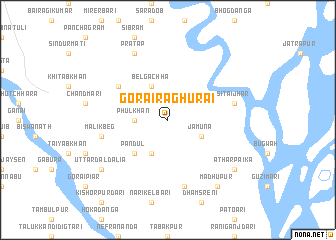 map of Gorai Raghu Rai