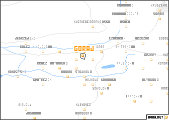 map of Goraj