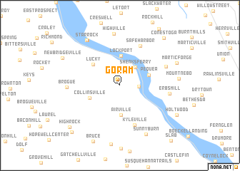map of Goram